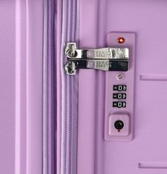 Enrico Benetti Montreal keskikokoinen matkalaukku, lila