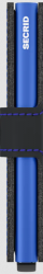 Secrid Miniwallet, matte black & blue