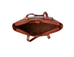 The Chesterfield Brand Astano, nahkainen tietokonelaukku, cognac