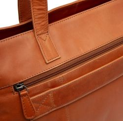 The Chesterfield Brand Osira, nahkainen shopperi, konjakki