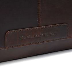 The Chesterfield Brand Richard nahkainen olkalaukku, ruskea