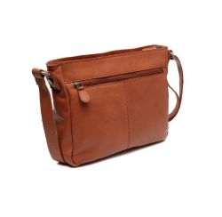 The Chesterfield Brand Aston, nahkainen olkalaukku, konjakki