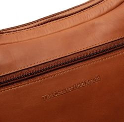 The Chesterfield Brand Mirave, nahkainen olkalaukku, konjakki