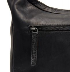 The Chesterfield Brand Olvia, nahkainen olkalaukku, musta