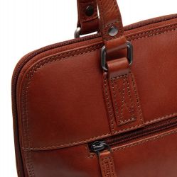 The Chesterfield Brand Viamonte, nahkainen olkalaukku, konjakki
