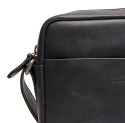 The Chesterfield Brand Westmere, nahkainen olkalaukku, musta