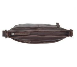 The Chesterfield Brand Lunton, nahkainen olkalaukku, ruskea