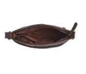 The Chesterfield Brand Lunton, nahkainen olkalaukku, ruskea