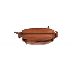 The Chesterfield Brand Anzora, nahkainen olkalaukku, konjakki