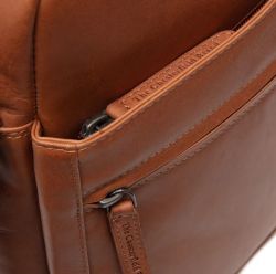The Chesterfield Brand Anzora, nahkainen olkalaukku, konjakki