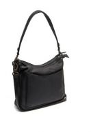 The Chesterfield Brand Tivra, nahkainen olkalaukku, musta