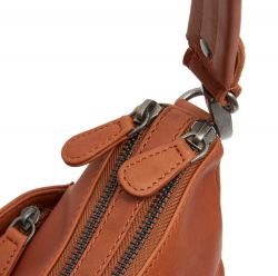 The Chesterfield Brand Tivra, nahkainen olkalaukku, konjakki