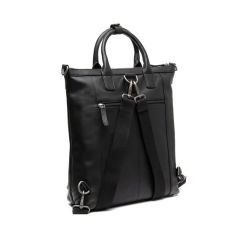The Chesterfield Brand Luisa, nahkainen reppu ja shopper-laukku, musta 
