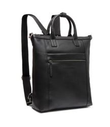 The Chesterfield Brand Luisa, nahkainen reppu ja shopper-laukku, musta 