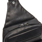 The Chesterfield Brand Turelle, nahkainen sling bag, musta