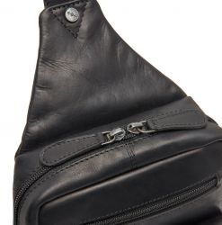 The Chesterfield Brand Turelle, nahkainen sling bag, musta