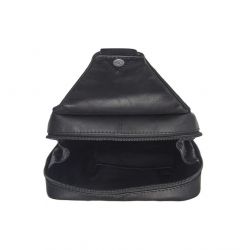 The Chesterfield Brand Turelle, nahkainen sling bag, musta