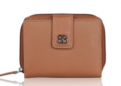 Bellicci Carmela, RFID-nahkalompakko, 36/8199, konjakki