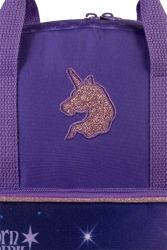 Unicorn Academy lasten reppu, 20700, violetti