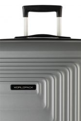 Worldpack Tokyo suuri matkalaukku, hopea