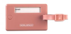 Worldpack kovamuovinen nimilappu, 00114, roosa