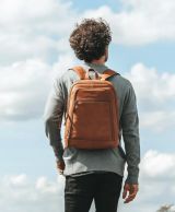 The Chesterfield Brand Detroit nahkareppu, konjakki 