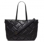 Chabo Florence Shopper, nahkainen olkalaukku, musta
