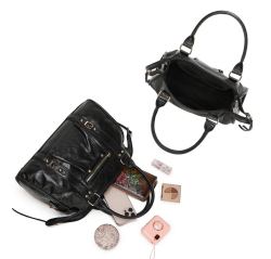 Gallantry Paris Skyla medium käsilaukku, Z-1979-2D, musta