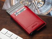 Pularys Gobi RFID-korttikotelo, punainen