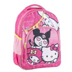 Hello Kitty koulureppu, pinkki