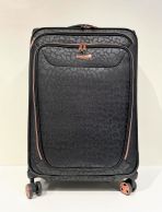 Migant keskisuuri matkalaukku MGT-24, musta/ruusukulta