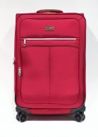 Migant suuri matkalaukku MGT-25, punainen