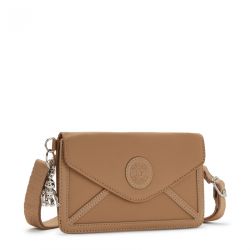 Kipling New Lelio olkalaukku, soft almond