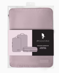 Puccini kompressiopakkauskuutiot 3 kpl pakkaus, roosa