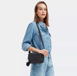 Kipling Abanu Multi olka/vyölaukku, Black noir