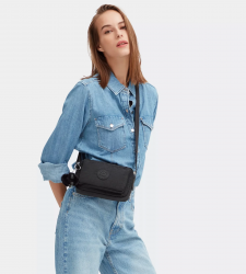 Kipling Abanu olkalaukku, Black Noir