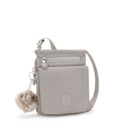 Kipling New Eldorado olkalaukku, Grey Gris