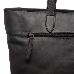 The Chesterfield Brand Monza, nahkainen olkalaukku, musta