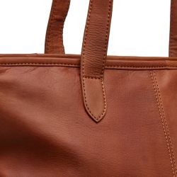 The Chesterfield Brand Monza, nahkainen olkalaukku, konjakki