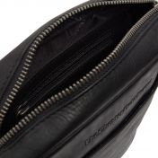 The Chesterfield Brand Saba, nahkainen olkalaukku, musta