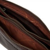 The Chesterfield Brand Sisli, nahkainen olkalaukku, ruskea