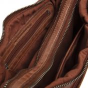 The Chesterfield Brand Panama, nahkainen olkalaukku, konjakki