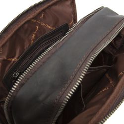 The Chesterfield Brand Alva, nahkainen olkalaukku, ruskea