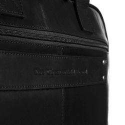 The Chesterfield Brand Calvi, nahkainen tietokonelaukku, musta
