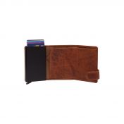 The Chesterfield Brand Portland, rfid-suojattu korttilompakko, cognac