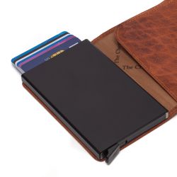 The Chesterfield Brand Portland, rfid-suojattu korttilompakko, cognac