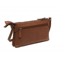 The Chesterfield Brand Sisli, nahkainen olkalaukku, konjakki