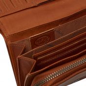 The Chesterfield Brand Seattle nahkainen RFID-lompakko, konjakki