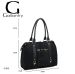 Gallantry Skyla Large Suedine Shopper, musta
