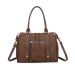 Gallantry Skyla Large Suedine Shopper, coffee